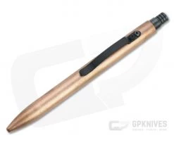 Tuff-Writer Retro Click Pen Brushed Copper Ink Pen