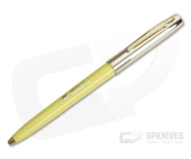 Fisher Space Pen Special Edition Apollo 11 50th Anniversary Cap-o-Matic Yellow Brass Cap S251G-50-05