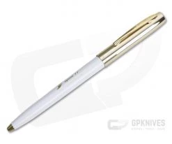 Fisher Space Pen Special Edition Apollo 11 50th Anniversary Cap-o-Matic White Brass Cap S251G-50-06