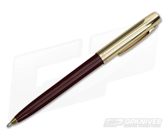 Fisher Space Pen Apollo S251 Gold Cap-O-Matic Maroon - Image 2
