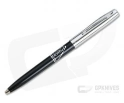 Fisher Space Pen Shuttle Imprint Cap-O-Matic Black and Chrome SM4B