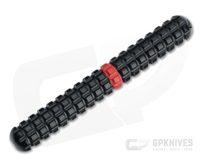 Audacious Concept Tenax Pen Red Ring Black Aluminum EDC Ink Pen TNX-ALU-RED - Image 3